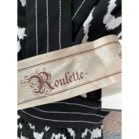 Roulette Women Casual Formal Fit & Flare Sleeveless Geometric Dress Size Medium - Picture 6 of 7